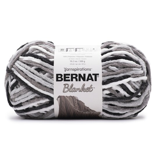 Bernat Blanket Big Ball Yarn Gray Storm Michaels